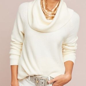 Anthropologie Brenta Cowl Neck Pullover